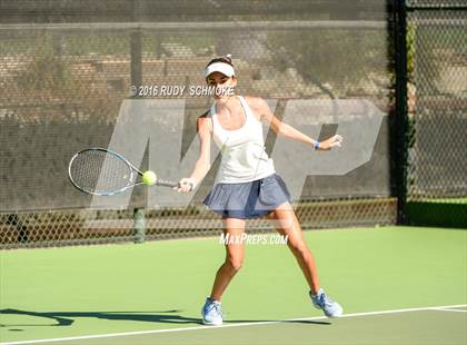 Thumbnail 2 in Torrey Pines vs. University (CIF SoCal Regional Team Tennis Championships) photogallery.