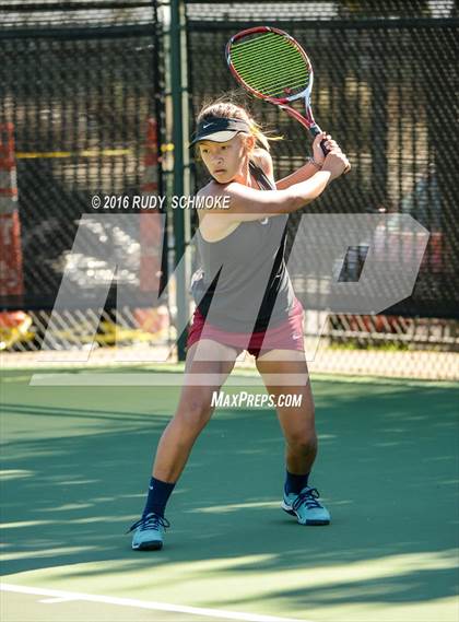 Thumbnail 3 in Torrey Pines vs. University (CIF SoCal Regional Team Tennis Championships) photogallery.