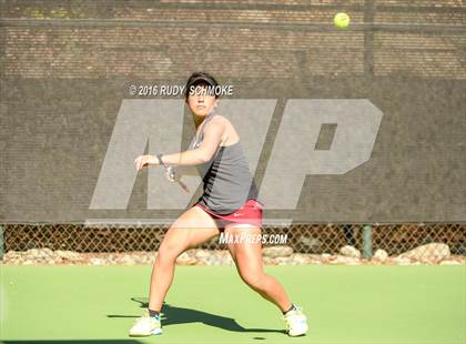 Thumbnail 1 in Torrey Pines vs. University (CIF SoCal Regional Team Tennis Championships) photogallery.