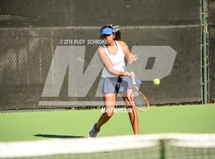 Thumbnail 1 in Torrey Pines vs. University (CIF SoCal Regional Team Tennis Championships) photogallery.