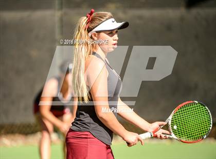 Thumbnail 1 in Torrey Pines vs. University (CIF SoCal Regional Team Tennis Championships) photogallery.