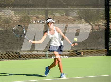 Thumbnail 2 in Torrey Pines vs. University (CIF SoCal Regional Team Tennis Championships) photogallery.