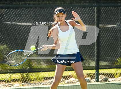 Thumbnail 2 in Torrey Pines vs. University (CIF SoCal Regional Team Tennis Championships) photogallery.