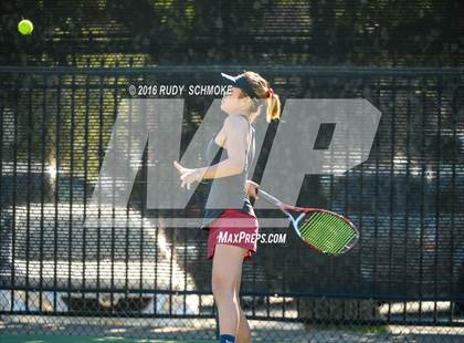 Thumbnail 2 in Torrey Pines vs. University (CIF SoCal Regional Team Tennis Championships) photogallery.