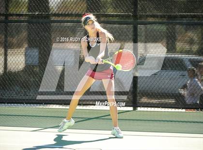 Thumbnail 1 in Torrey Pines vs. University (CIF SoCal Regional Team Tennis Championships) photogallery.