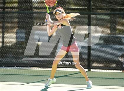 Thumbnail 2 in Torrey Pines vs. University (CIF SoCal Regional Team Tennis Championships) photogallery.