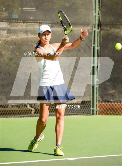 Thumbnail 1 in Torrey Pines vs. University (CIF SoCal Regional Team Tennis Championships) photogallery.