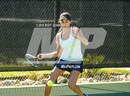 Thumbnail 2 in Torrey Pines vs. University (CIF SoCal Regional Team Tennis Championships) photogallery.