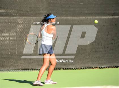 Thumbnail 1 in Torrey Pines vs. University (CIF SoCal Regional Team Tennis Championships) photogallery.