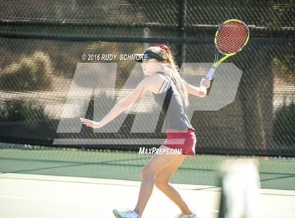 Thumbnail 3 in Torrey Pines vs. University (CIF SoCal Regional Team Tennis Championships) photogallery.