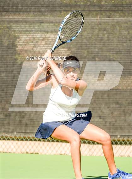 Thumbnail 3 in Torrey Pines vs. University (CIF SoCal Regional Team Tennis Championships) photogallery.