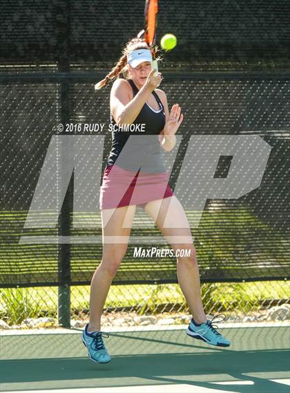 Thumbnail 3 in Torrey Pines vs. University (CIF SoCal Regional Team Tennis Championships) photogallery.