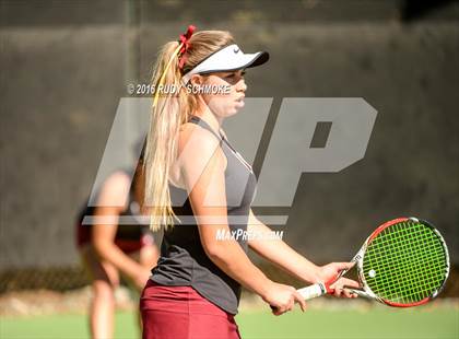 Thumbnail 1 in Torrey Pines vs. University (CIF SoCal Regional Team Tennis Championships) photogallery.