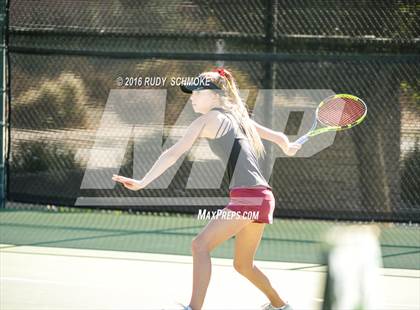 Thumbnail 2 in Torrey Pines vs. University (CIF SoCal Regional Team Tennis Championships) photogallery.