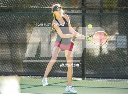 Thumbnail 3 in Torrey Pines vs. University (CIF SoCal Regional Team Tennis Championships) photogallery.