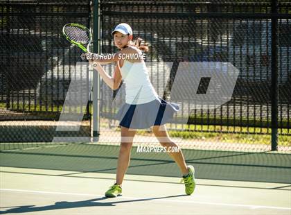 Thumbnail 3 in Torrey Pines vs. University (CIF SoCal Regional Team Tennis Championships) photogallery.