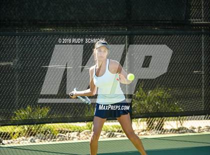 Thumbnail 2 in Torrey Pines vs. University (CIF SoCal Regional Team Tennis Championships) photogallery.