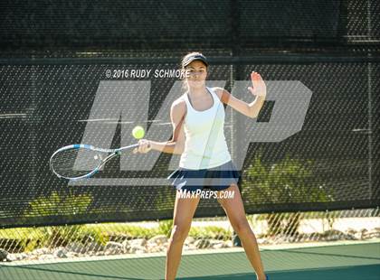 Thumbnail 1 in Torrey Pines vs. University (CIF SoCal Regional Team Tennis Championships) photogallery.