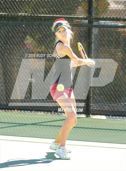 Thumbnail 1 in Torrey Pines vs. University (CIF SoCal Regional Team Tennis Championships) photogallery.