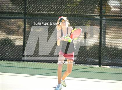 Thumbnail 1 in Torrey Pines vs. University (CIF SoCal Regional Team Tennis Championships) photogallery.