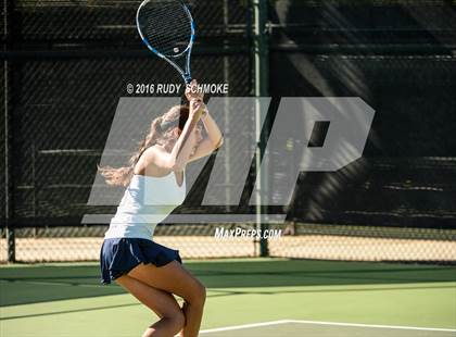 Thumbnail 2 in Torrey Pines vs. University (CIF SoCal Regional Team Tennis Championships) photogallery.