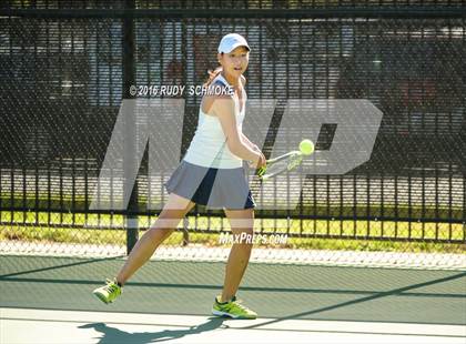 Thumbnail 2 in Torrey Pines vs. University (CIF SoCal Regional Team Tennis Championships) photogallery.