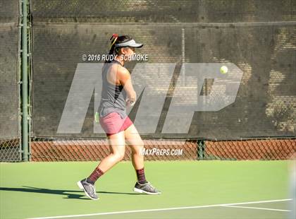 Thumbnail 1 in Torrey Pines vs. University (CIF SoCal Regional Team Tennis Championships) photogallery.