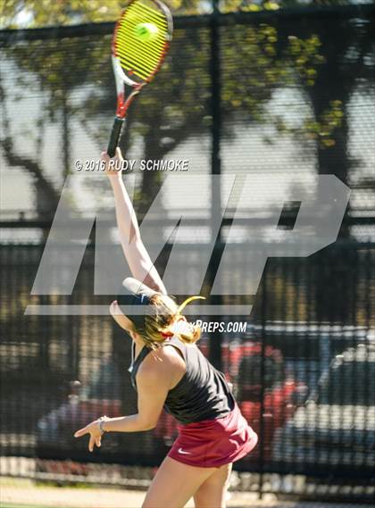 Thumbnail 1 in Torrey Pines vs. University (CIF SoCal Regional Team Tennis Championships) photogallery.