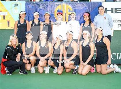 Thumbnail 3 in Torrey Pines vs. University (CIF SoCal Regional Team Tennis Championships) photogallery.