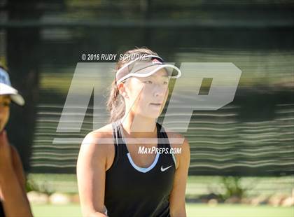 Thumbnail 1 in Torrey Pines vs. University (CIF SoCal Regional Team Tennis Championships) photogallery.