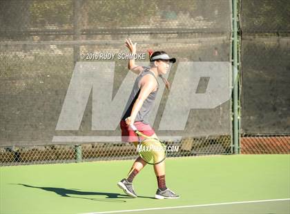 Thumbnail 2 in Torrey Pines vs. University (CIF SoCal Regional Team Tennis Championships) photogallery.