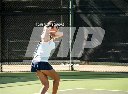 Thumbnail 1 in Torrey Pines vs. University (CIF SoCal Regional Team Tennis Championships) photogallery.