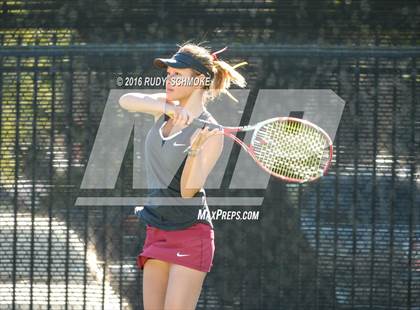 Thumbnail 3 in Torrey Pines vs. University (CIF SoCal Regional Team Tennis Championships) photogallery.