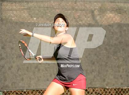 Thumbnail 3 in Torrey Pines vs. University (CIF SoCal Regional Team Tennis Championships) photogallery.