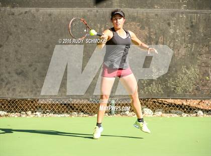 Thumbnail 3 in Torrey Pines vs. University (CIF SoCal Regional Team Tennis Championships) photogallery.