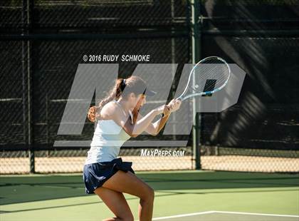 Thumbnail 1 in Torrey Pines vs. University (CIF SoCal Regional Team Tennis Championships) photogallery.