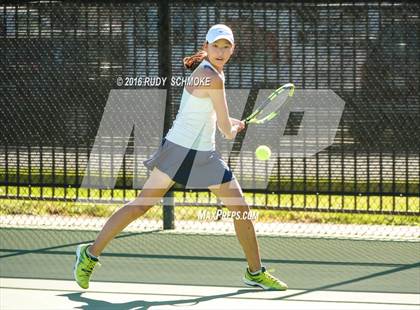 Thumbnail 3 in Torrey Pines vs. University (CIF SoCal Regional Team Tennis Championships) photogallery.