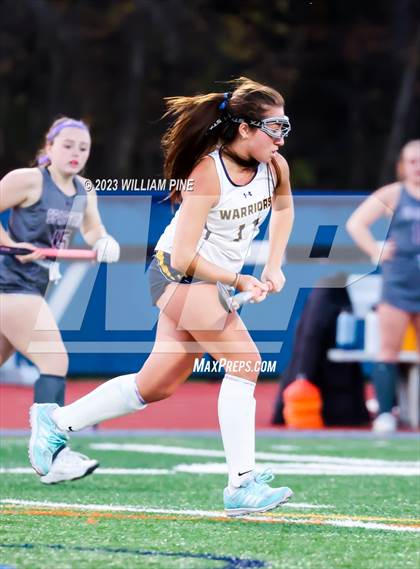 Thumbnail 3 in Our Lady of Lourdes vs. Burnt Hills-Ballston Lake (NYSPHSAA Class B Regional Final) photogallery.