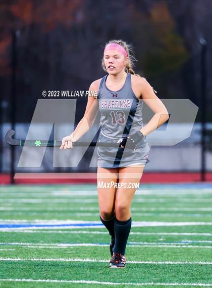 Thumbnail 2 in Our Lady of Lourdes vs. Burnt Hills-Ballston Lake (NYSPHSAA Class B Regional Final) photogallery.