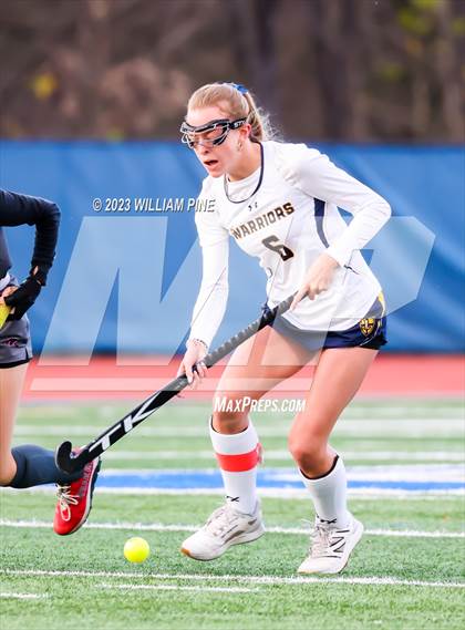 Thumbnail 2 in Our Lady of Lourdes vs. Burnt Hills-Ballston Lake (NYSPHSAA Class B Regional Final) photogallery.