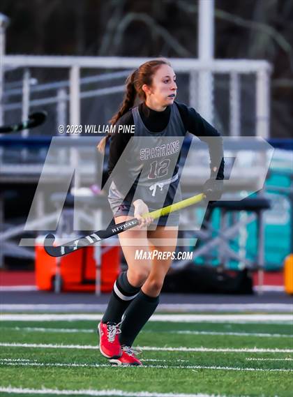 Thumbnail 3 in Our Lady of Lourdes vs. Burnt Hills-Ballston Lake (NYSPHSAA Class B Regional Final) photogallery.