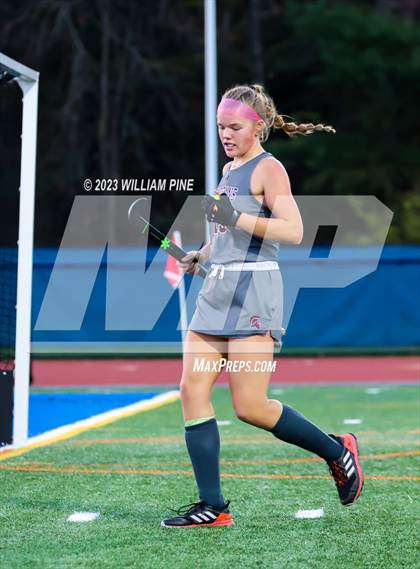 Thumbnail 3 in Our Lady of Lourdes vs. Burnt Hills-Ballston Lake (NYSPHSAA Class B Regional Final) photogallery.