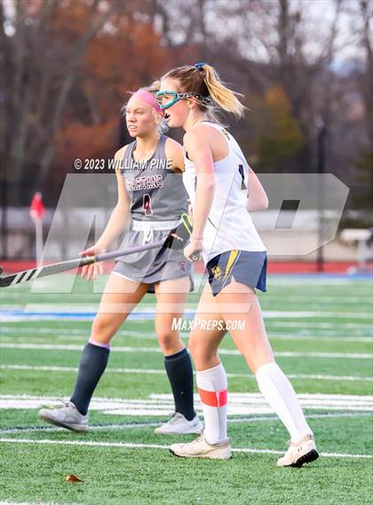Thumbnail 3 in Our Lady of Lourdes vs. Burnt Hills-Ballston Lake (NYSPHSAA Class B Regional Final) photogallery.