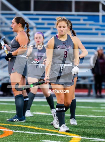 Thumbnail 2 in Our Lady of Lourdes vs. Burnt Hills-Ballston Lake (NYSPHSAA Class B Regional Final) photogallery.