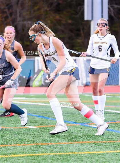 Thumbnail 3 in Our Lady of Lourdes vs. Burnt Hills-Ballston Lake (NYSPHSAA Class B Regional Final) photogallery.