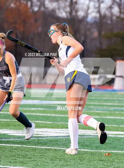 Thumbnail 2 in Our Lady of Lourdes vs. Burnt Hills-Ballston Lake (NYSPHSAA Class B Regional Final) photogallery.