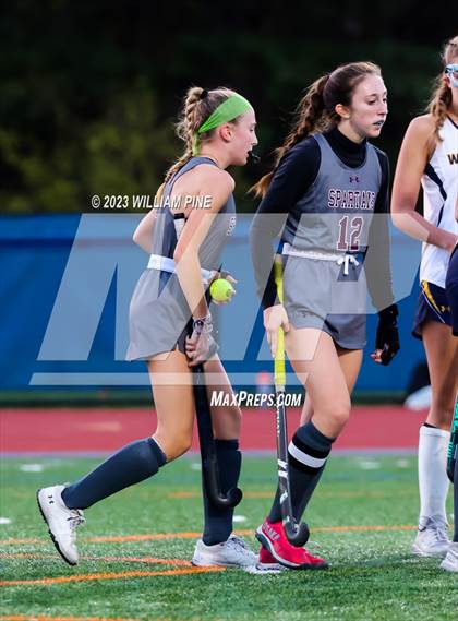 Thumbnail 3 in Our Lady of Lourdes vs. Burnt Hills-Ballston Lake (NYSPHSAA Class B Regional Final) photogallery.
