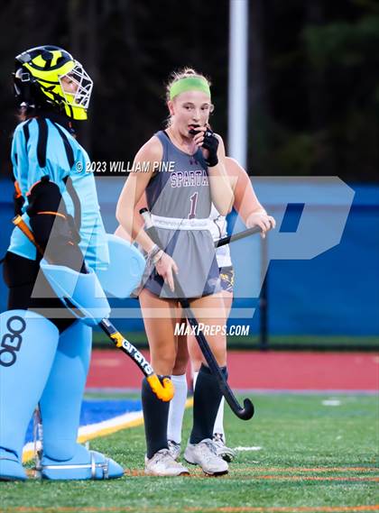 Thumbnail 1 in Our Lady of Lourdes vs. Burnt Hills-Ballston Lake (NYSPHSAA Class B Regional Final) photogallery.