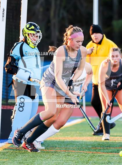Thumbnail 3 in Our Lady of Lourdes vs. Burnt Hills-Ballston Lake (NYSPHSAA Class B Regional Final) photogallery.