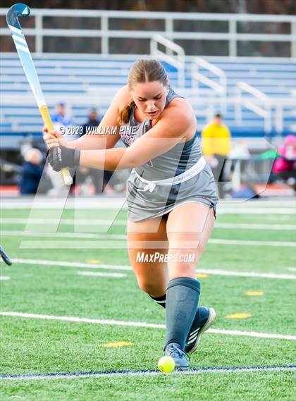 Thumbnail 3 in Our Lady of Lourdes vs. Burnt Hills-Ballston Lake (NYSPHSAA Class B Regional Final) photogallery.